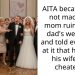 AITA because I’m not mad that mom ruined my dad’s wedding and told everyone at it that him and his wife are cheaters?