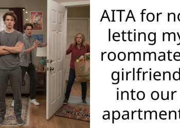 AITA for not letting my roommate’s girlfriend into our apartment?