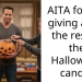AITA for not giving away the rest of the Halloween candy?