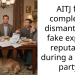 AITJ for completely dismantling a fake experts reputation during a dinner party?