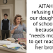 AITAH for refusing to take our daughter out of school early because she “needs more time to get ready” than her brother?