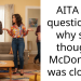 AITA for questioning why she thought McDonalds was closed?