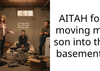 AITAH for moving my son into the bas**ent?