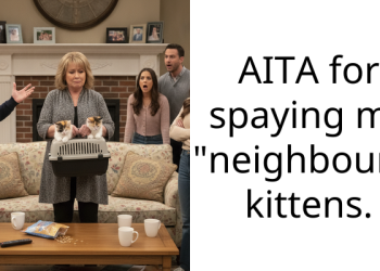 AITA for spaying my “neighbours” kittens.