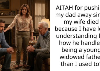AITAH for pushing my dad away since my wife died because I have less understanding for how he handled being a young widowed father than I used to?