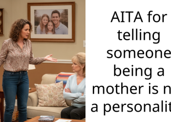 AITA for telling someone being a mother is not a personality?