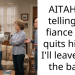 AITAH for telling my fiance if he quits his job I’ll leave with the baby?