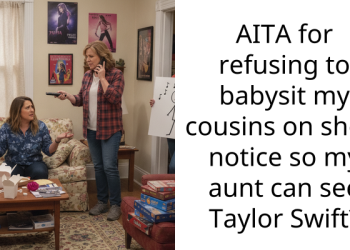 AITA for refusing to babysit my cousins on short notice so my aunt can see Taylor Swift?