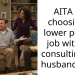 AITA for choosing a lower paying job without consulting my husband first?