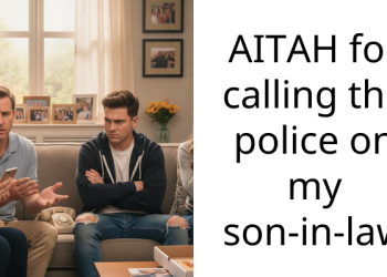AITAH for calling the police on my son-in-law