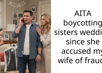 AITA boycotting sisters wedding since she accused my wife of fraud?
