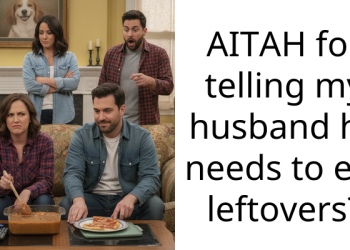 AITAH for telling my husband he needs to eat leftovers?