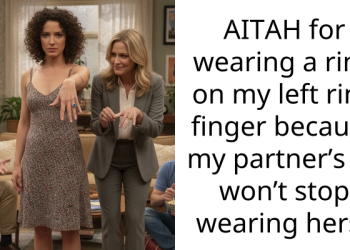 AITAH for wearing a ring on my left ring finger because my partner’s ex won’t stop wearing hers?