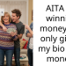AITA for winning money and only giving my bio child money?