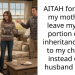 AITAH for telling my mother to leave my (38F) portion of the inheritance/farm to my children instead of my husband (39M)?