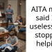 AITA mom said I’m useless so I stopped helping