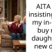 AITA for insisting that my in-laws buy my daughter a new doll?