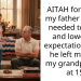 AITAH for telling my father that he needed to relax and lower his expectations after he left me with my grandparents at 15.