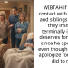 WIBTAH if I go no contact with my mom and siblings because they insist my terminally ill father deserves forgiveness since he apologized even though he didn’t apologize for what he did to me?