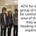 AITA for telling a group of teen too be careful b/c the area of the store they were heading into was expensive?