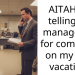AITAH for telling my manager no for coming in on my paid vacation?