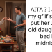 AITA ? I asked my gf if she can put her 3 year old daughter to bed by midnight?
