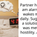 Partner has 4:15 am alarm that wakes me up daily. Suggested a solution and was met with hostility. AITAH?