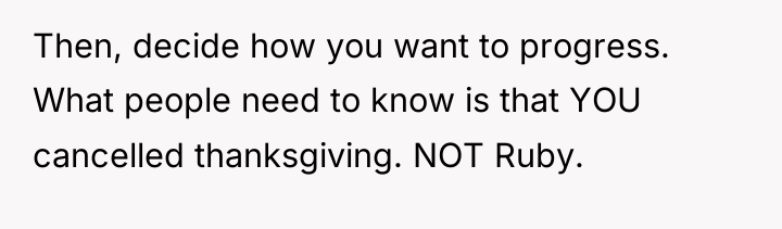 Then, decide how you want to progress. What people need...
