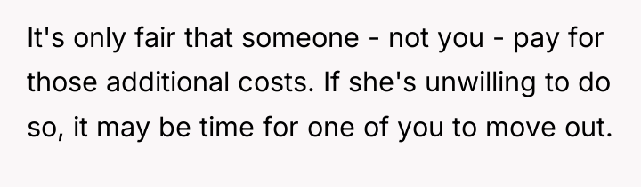 It's only fair that someone - not you - pay...