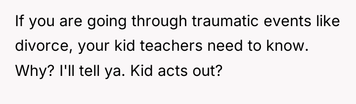 If you are going through traumatic events like divorce, your...