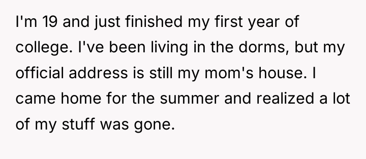 I'm 19 and just finished my first year of college....