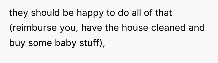 they should be happy to do all of that (reimburse...