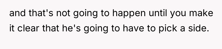 and that's not going to happen until you make it...