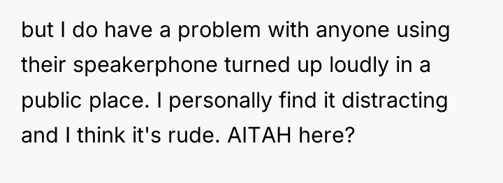 but I do have a problem with anyone using their...