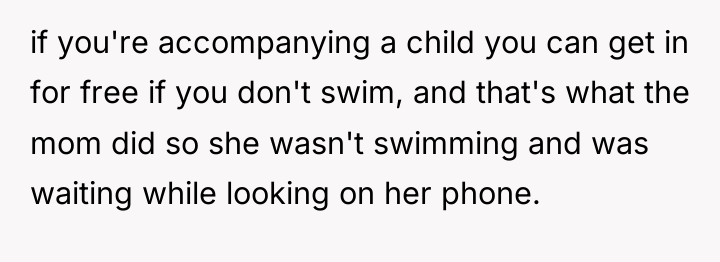if you're accompanying a child you can get in for...