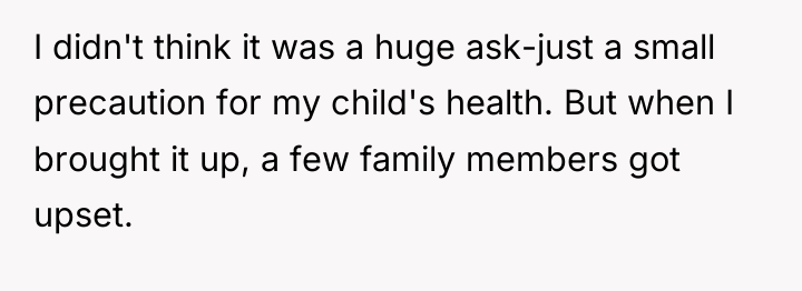 I didn't think it was a huge ask-just a small...