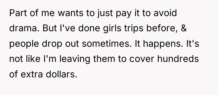 Part of me wants to just pay it to avoid...