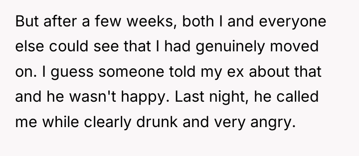 But after a few weeks, both I and everyone else...