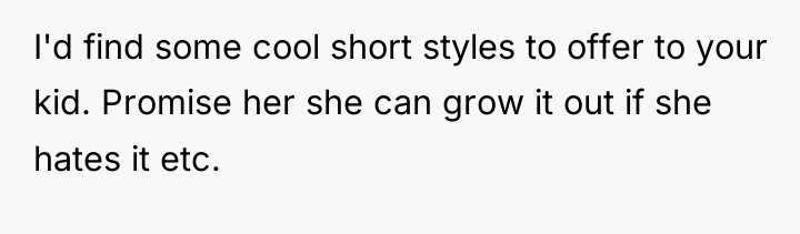 I'd find some cool short styles to offer to your...