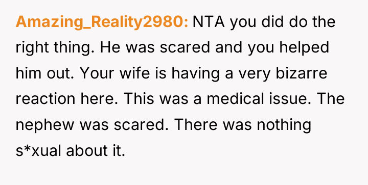 Amazing_Reality2980 NTA you did do the right thing. He was...