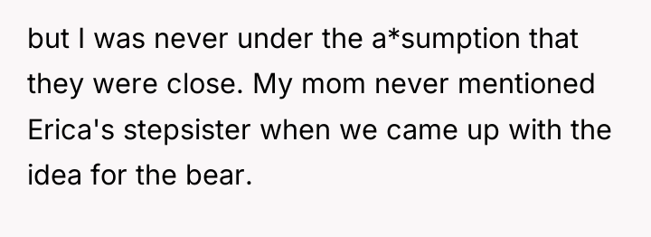 but I was never under the a*sumption that they were...