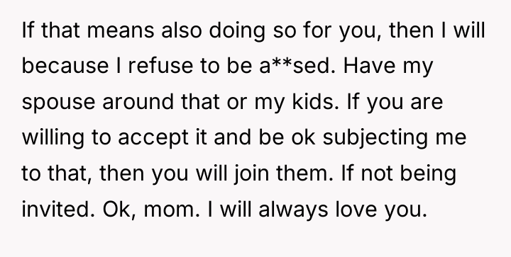 If that means also doing so for you, then I...