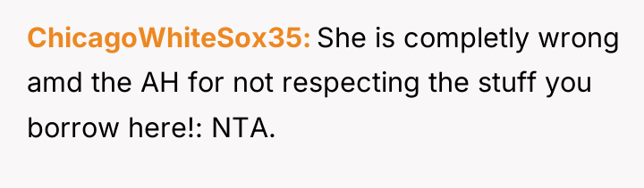 ChicagoWhiteSox35 She is completly wrong amd the AH for not...