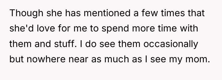 Though she has mentioned a few times that she'd love...