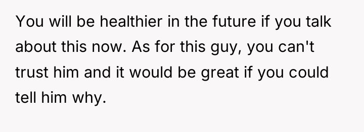 You will be healthier in the future if you talk...