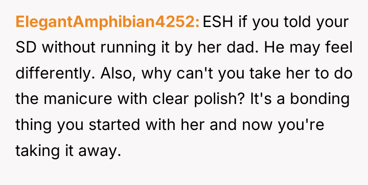 ElegantAmphibian4252 ESH if you told your SD without running it...