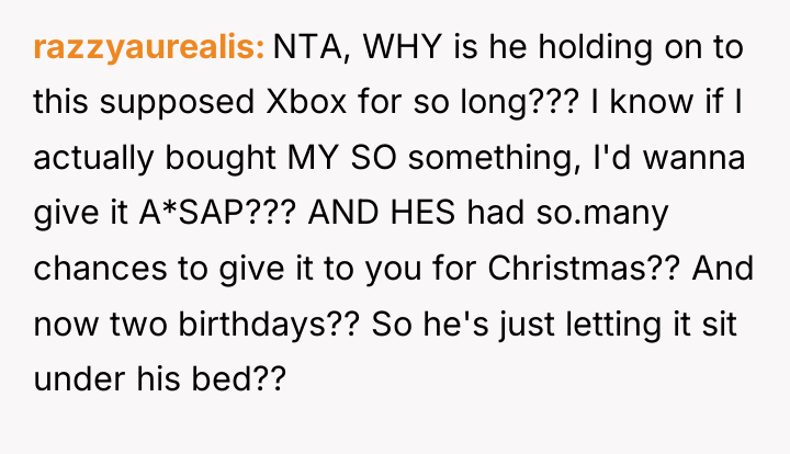 razzyaurealis NTA, WHY is he holding on to this supposed...