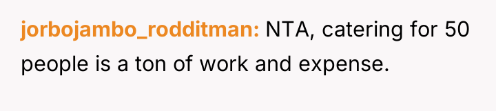 jorbojambo_rodditman NTA, catering for 50 people is a ton of...