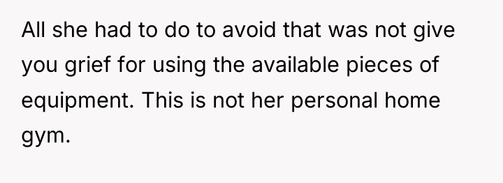 All she had to do to avoid that was not...