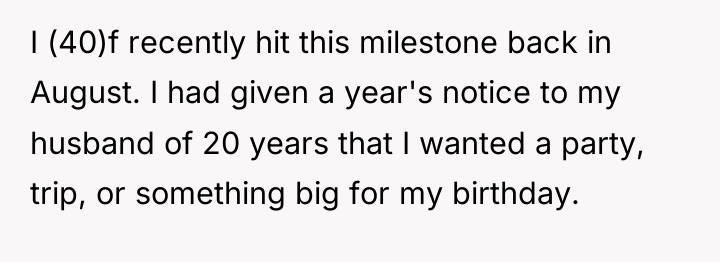 I (40)f recently hit this milestone back in August. I...